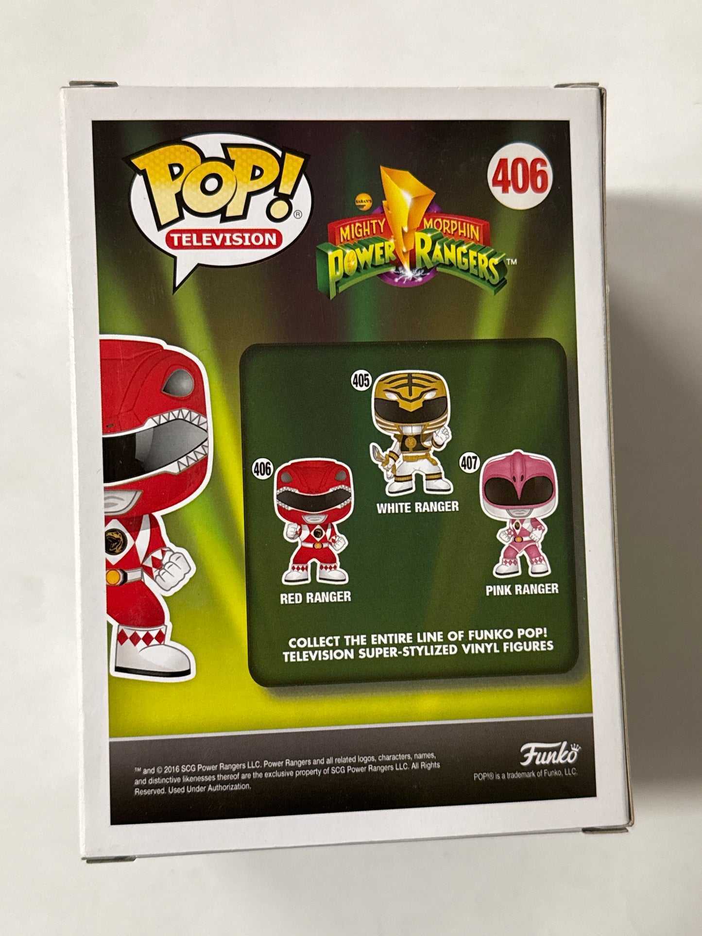Mighty Morphin Power Rangers - Red Ranger Pop! Vinyl #406