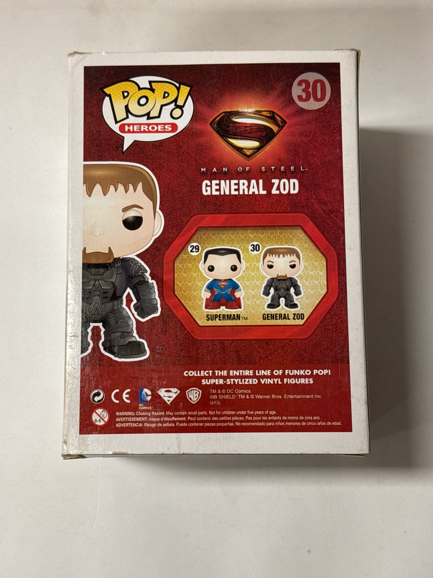 Superman Man Of Steel - General Zod Pop! Vinyl #30