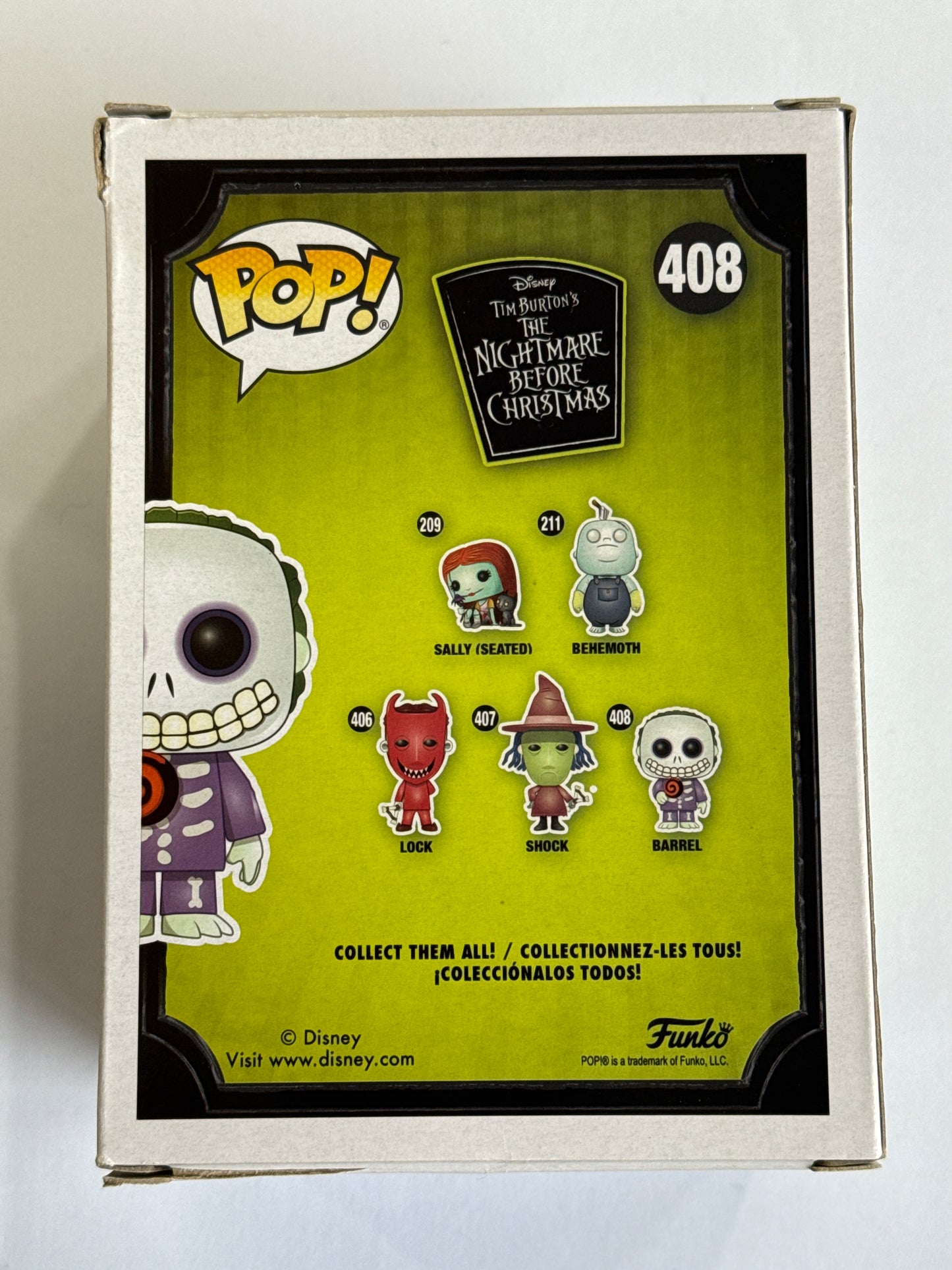 The Nightmare Before Christmas - Barrel Pop! Vinyl #408