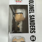 KFC -Colonel Sanders (Cane) Funko Stickered Exclusive Pop! Vinyl #04