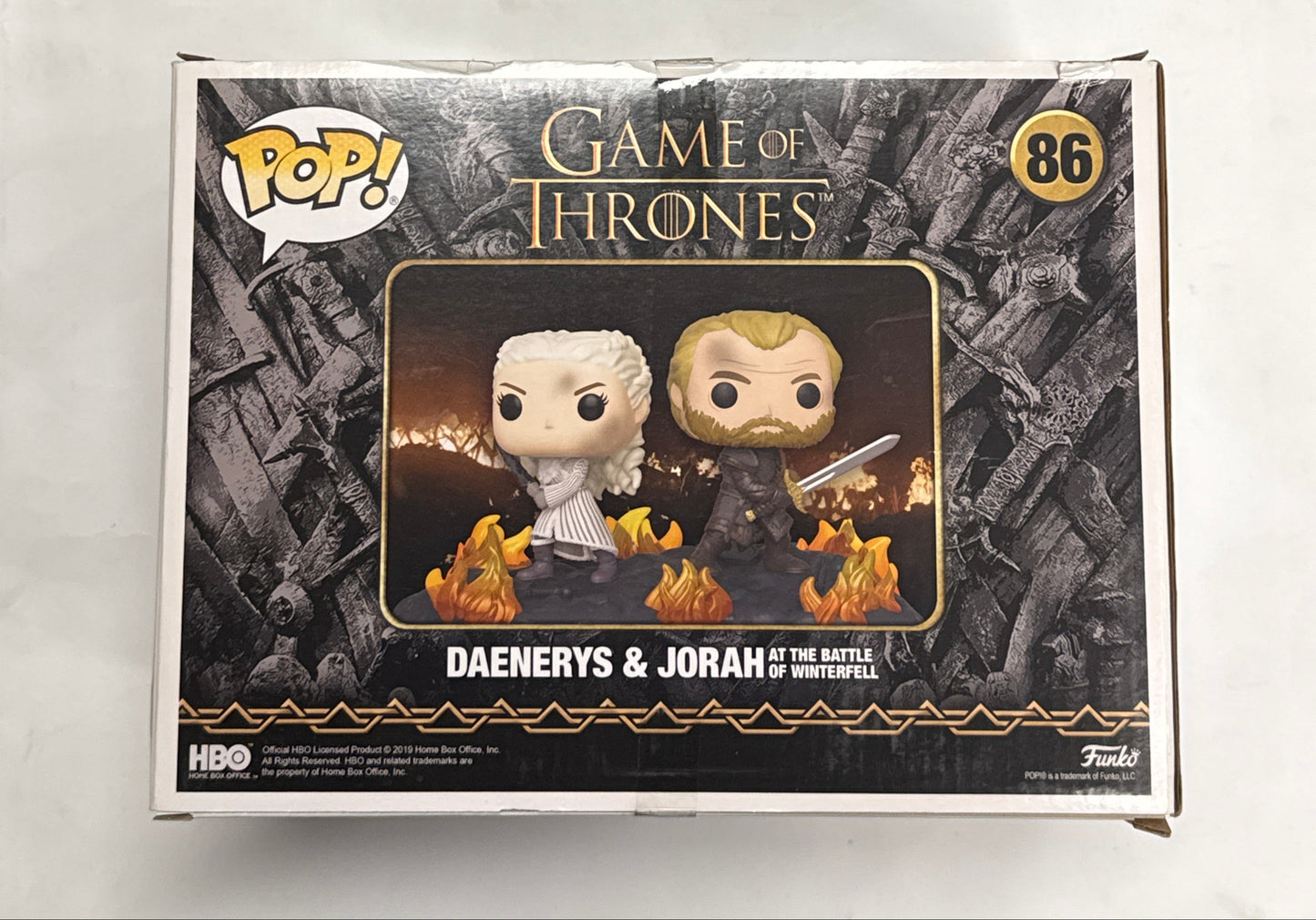 Game of Thrones - Daenerys & Jorah At the Battle of Winterfell Movie Moment Pop! Vinyl #86