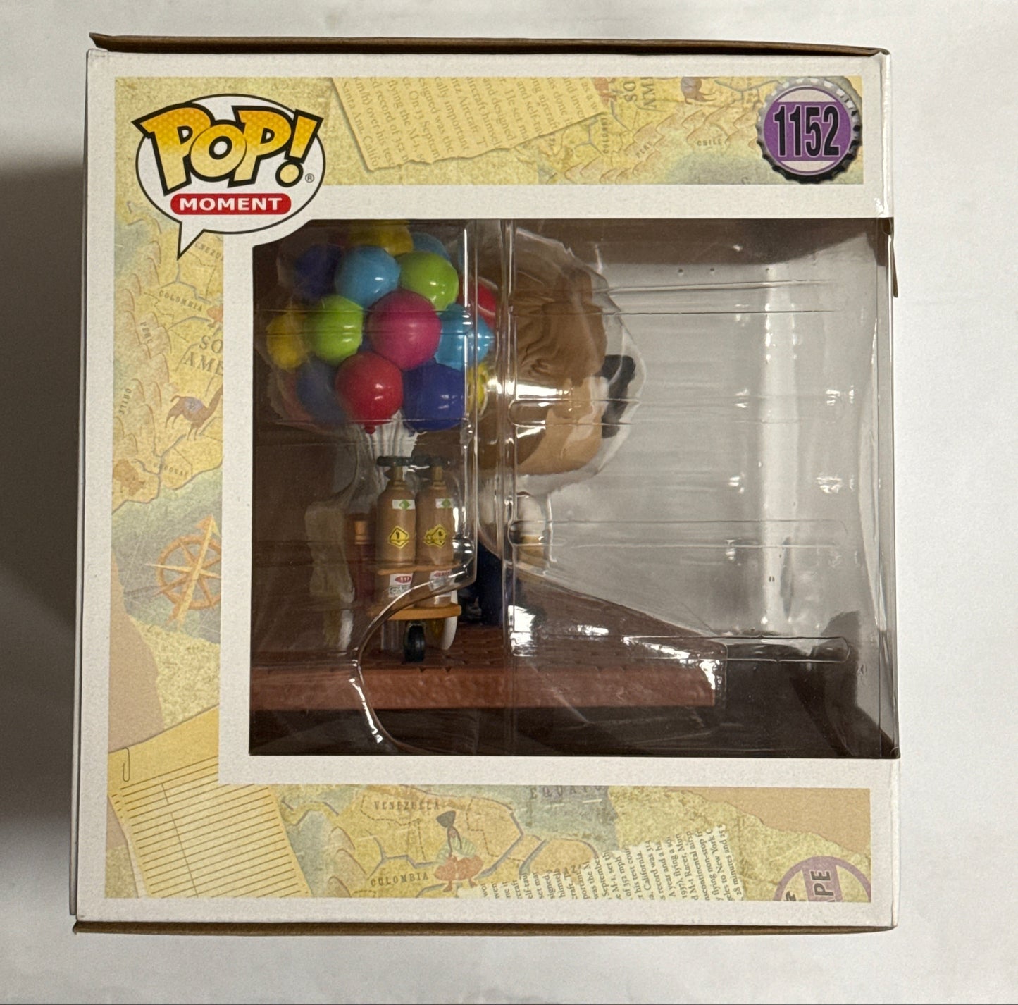 Up (2009) - Carl & Ellie w/Balloon Cart US Exclusive Pop! Moment #1152