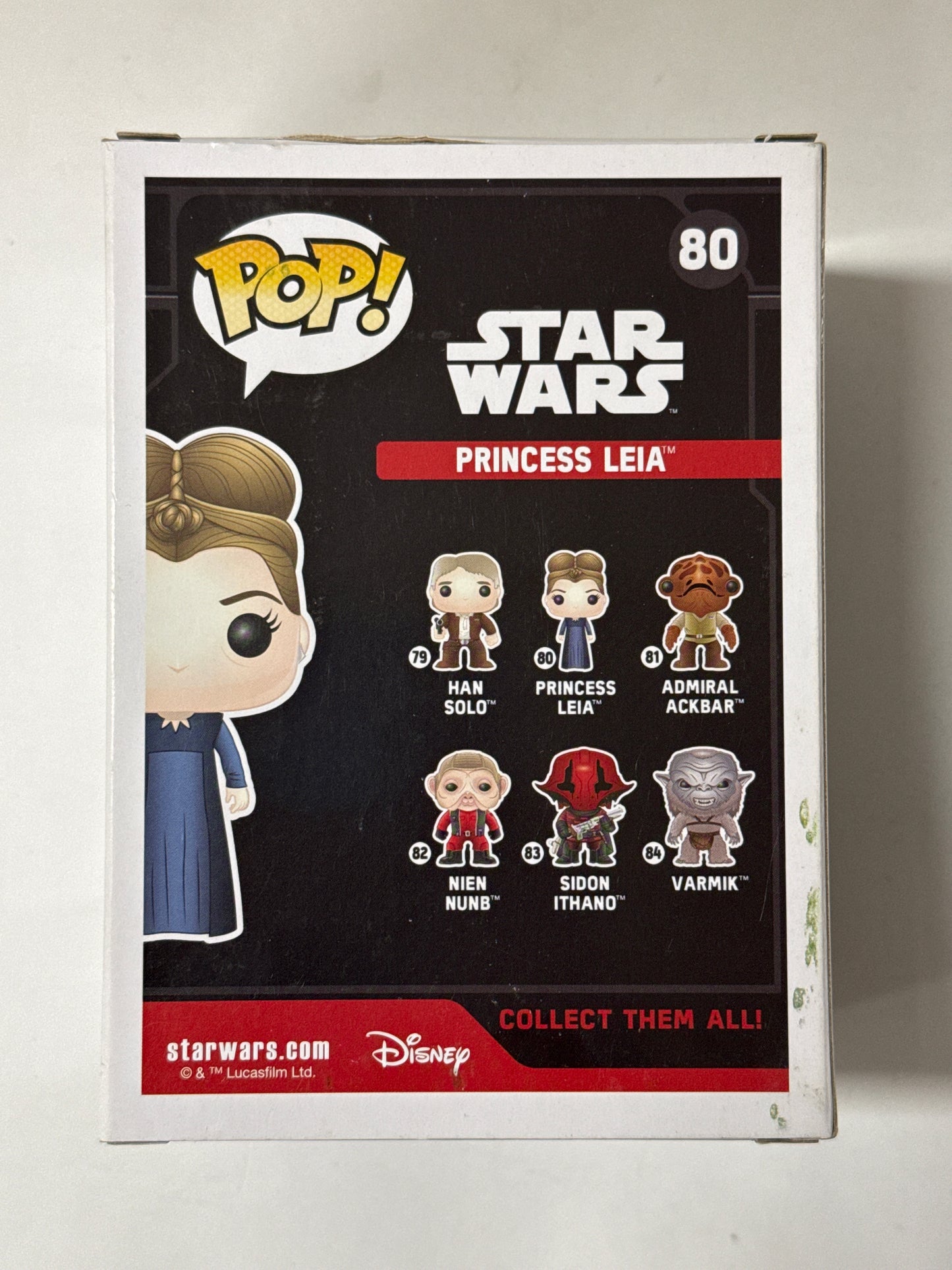 Star Wars - Princess Leia Pop! Vinyl #80