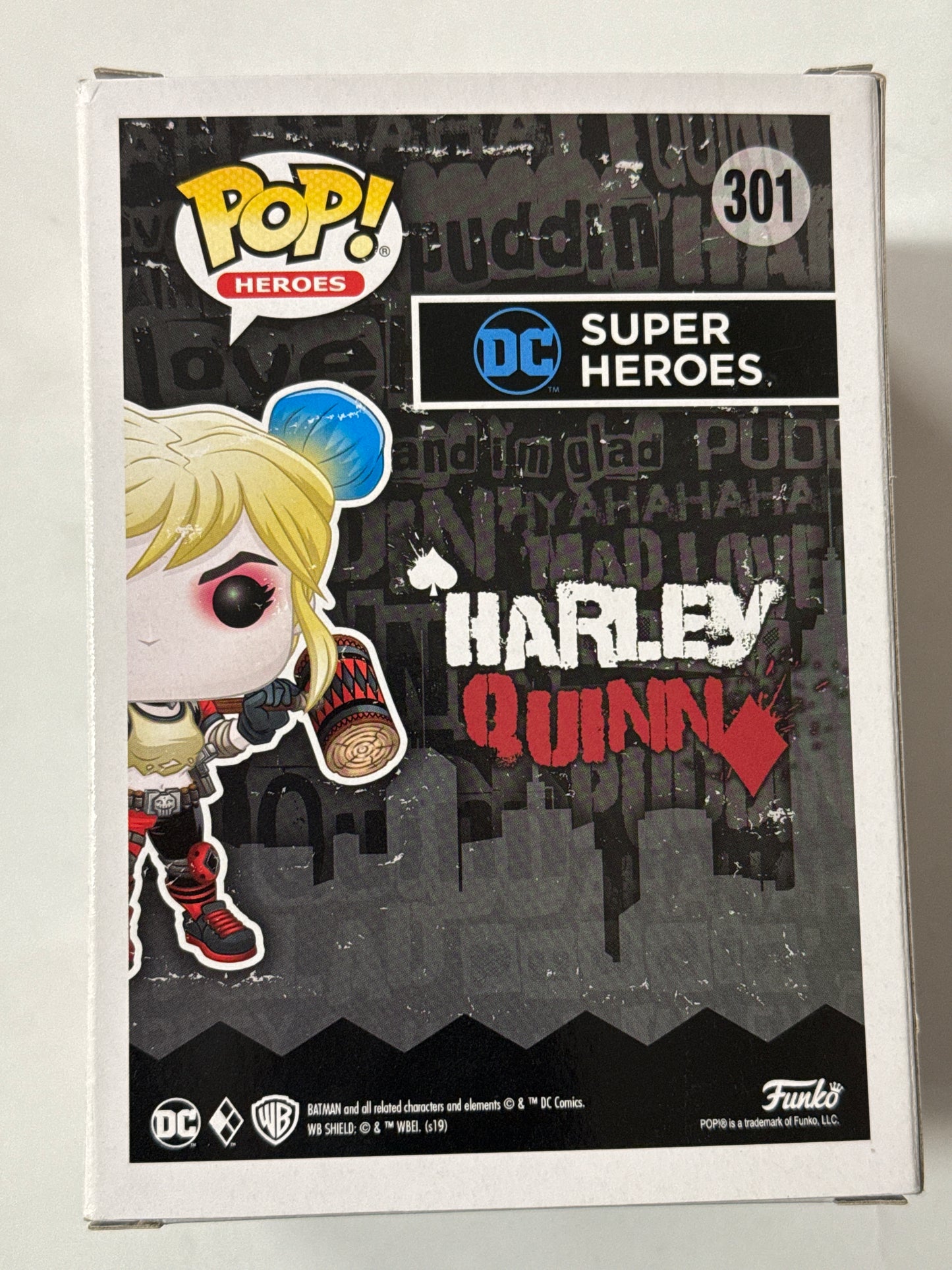 DC Comics - Harley Quinn with Mallet US Exclusive Pop! Vinyl #301