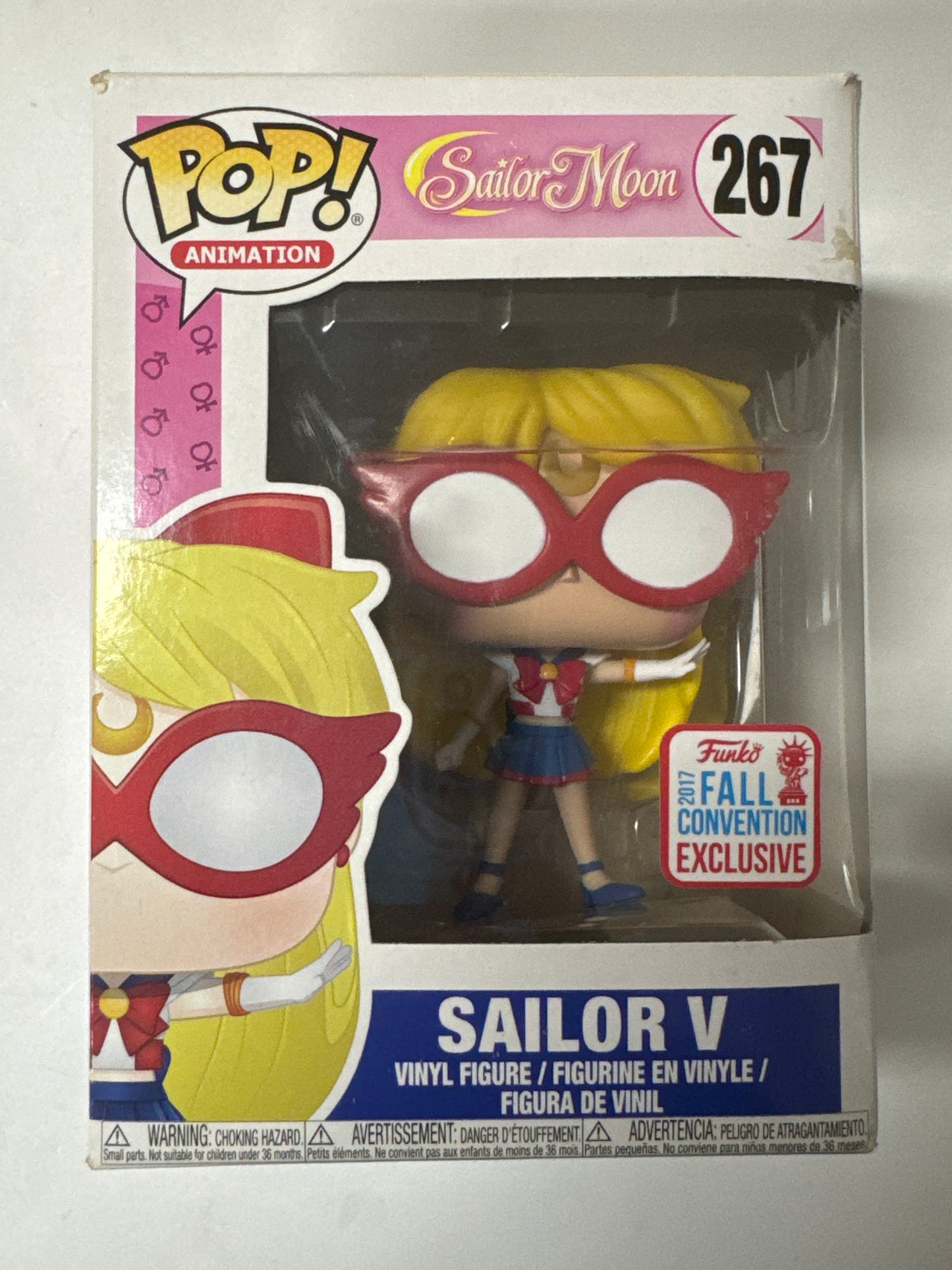 Sailor Moon - Sailor V 2017 NYCC Exclusive Pop! Vinyl #267