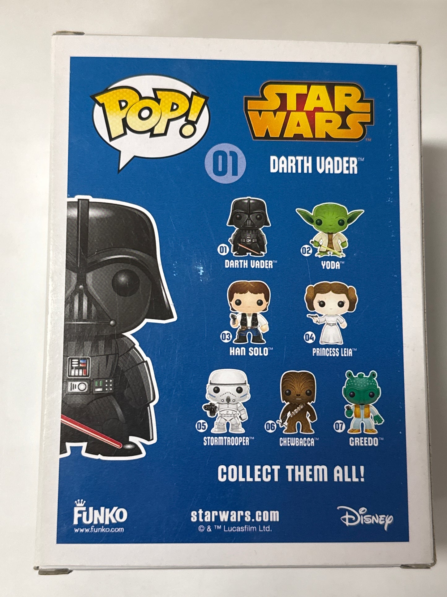 Star Wars - Darth Vader Chrome US Exclusive Pop! Vinyl #01