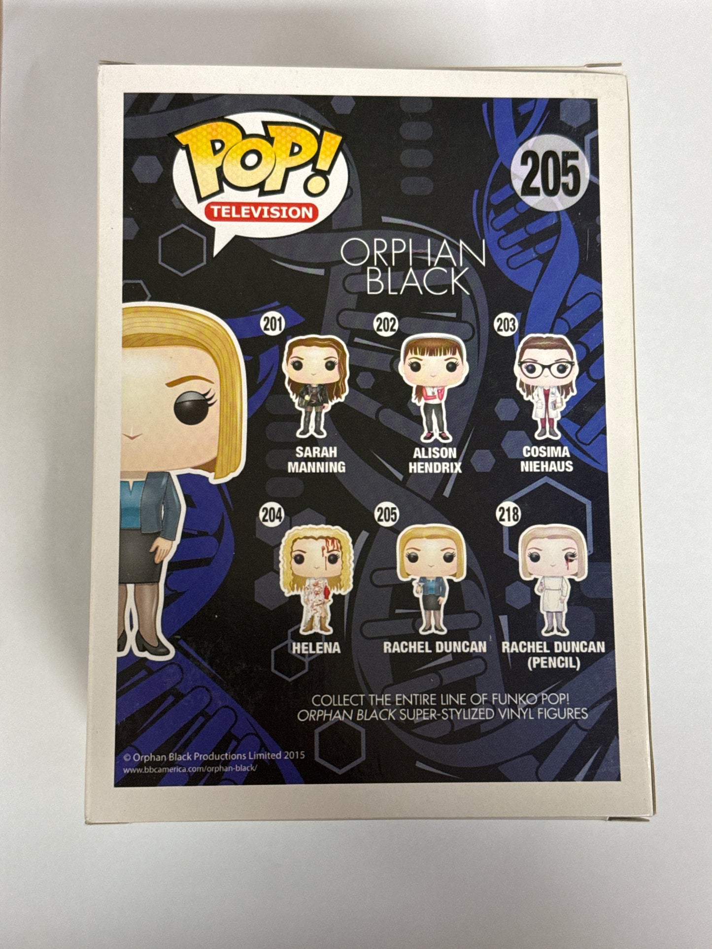Orphan Black - Rachel Duncan Pop! Vinyl #205