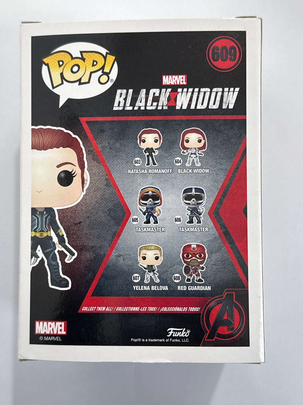Black Widow - Black Widow US Exclusive Pop! Vinyl #609