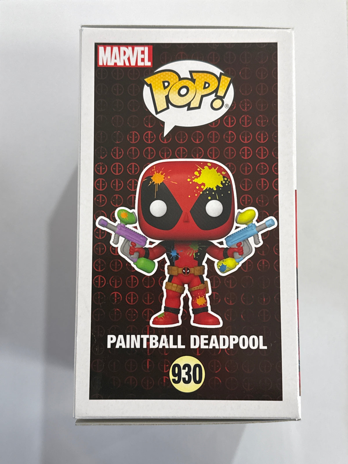 Deadpool - Paintball Deadpool Pop Vinyl #930