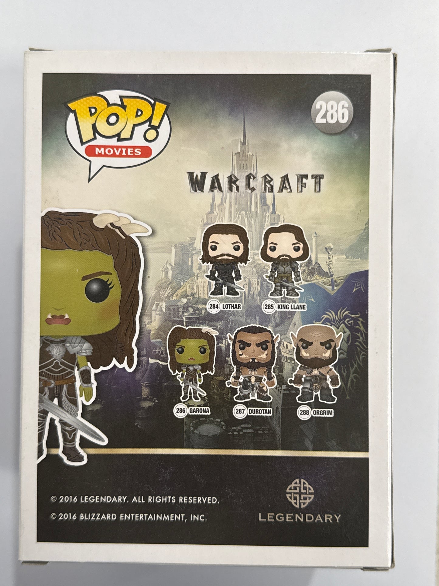 Warcraft Movie - Garona Pop! Vinyl #286