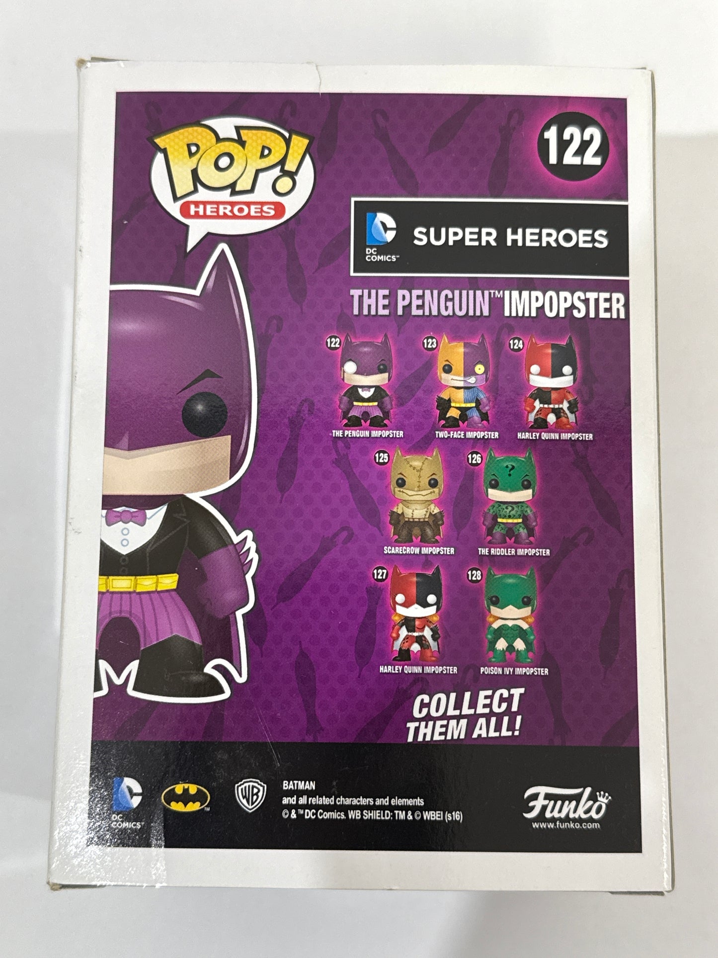 DC Super Heroes - The Penguin Impopster Pop! Vinyl #122
