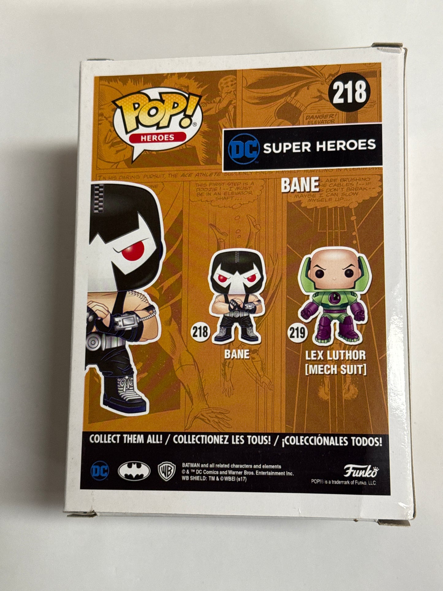 DC Super Heroes - Bane DC Legions of Collectors Exclusive Pop Vinyl #218