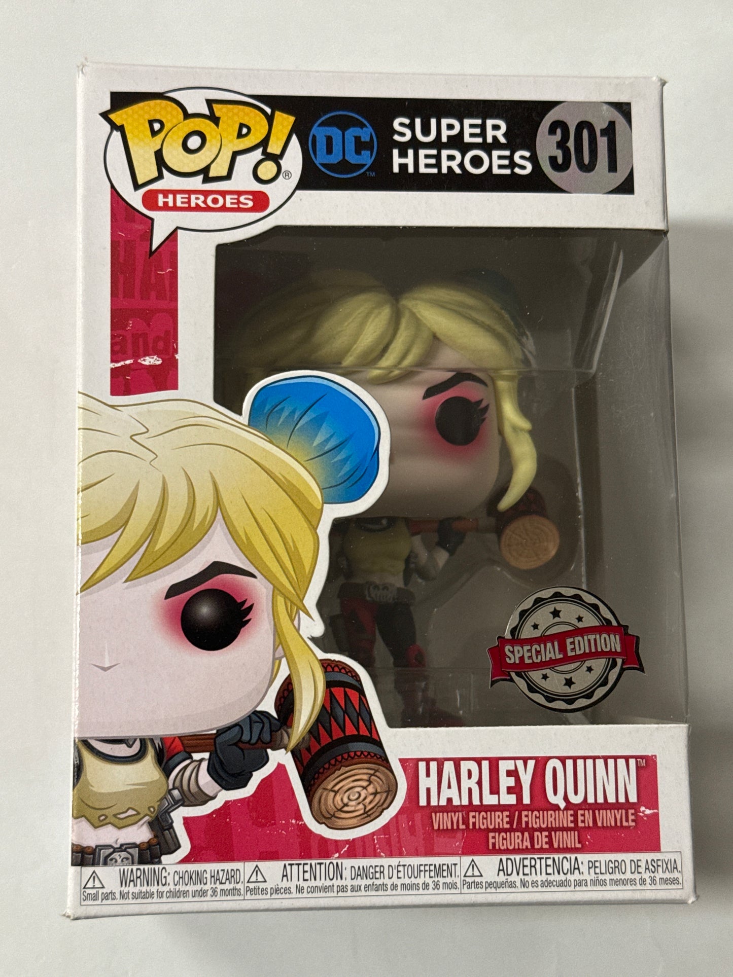 DC Comics - Harley Quinn with Mallet US Exclusive Pop! Vinyl #301