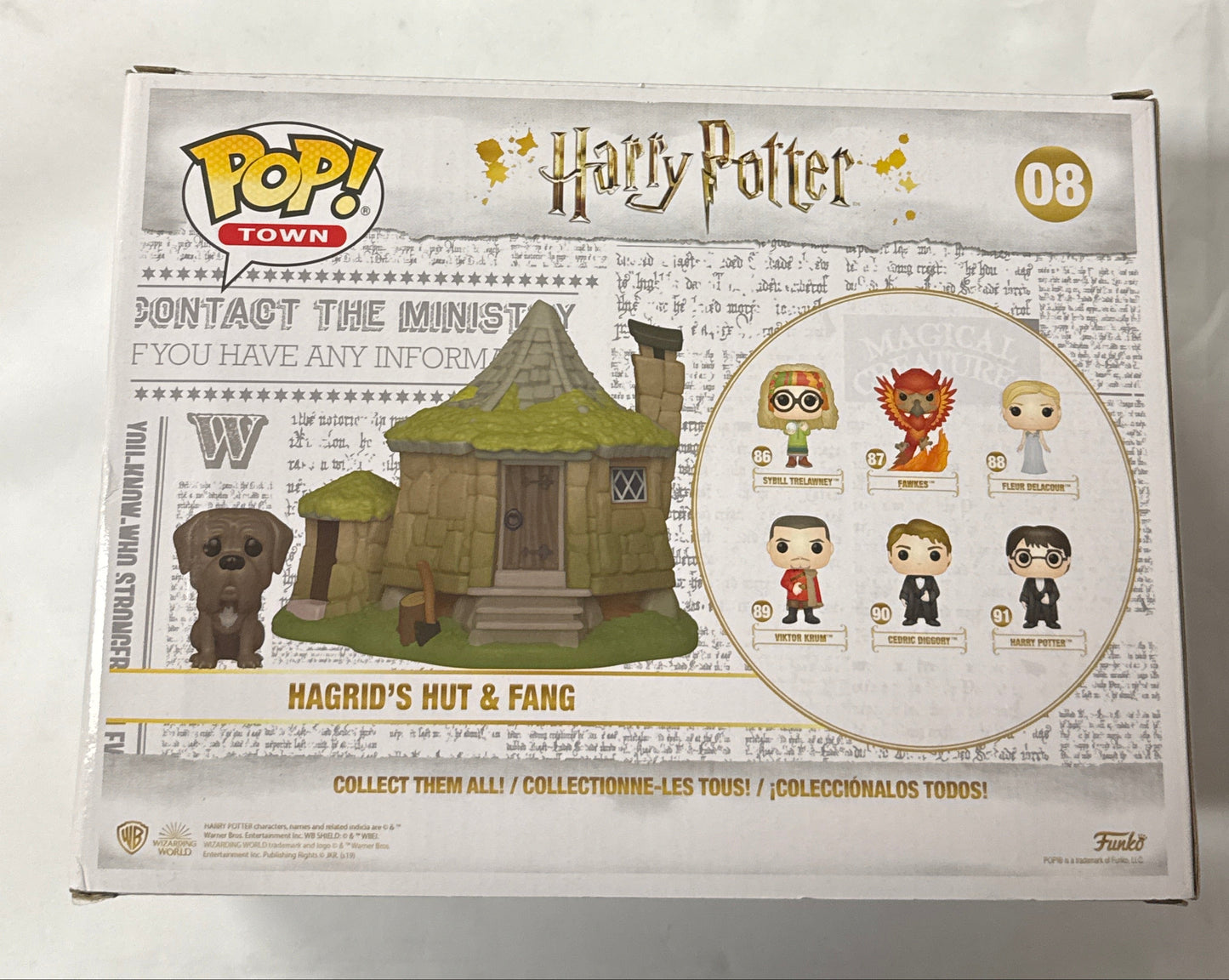 Harry Potter - Fang with Hagrid's Hut Pop! Town #08