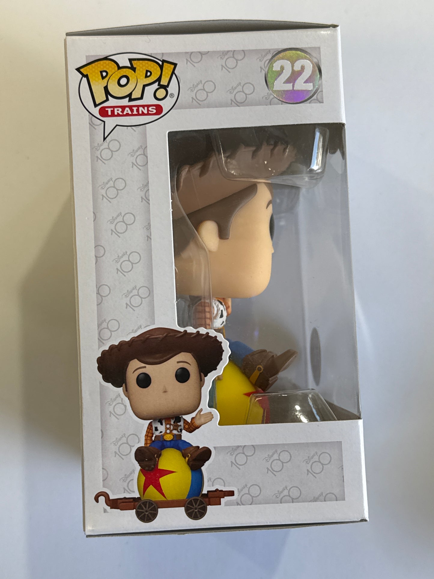 Disney: D100 - Woody US Exclusive Pop! Train Carriage #22