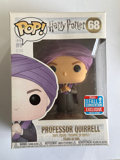 Harry Potter - Professor Quirrell 2018 New York Fall Convention Exclusive Pop! Vinyl #68