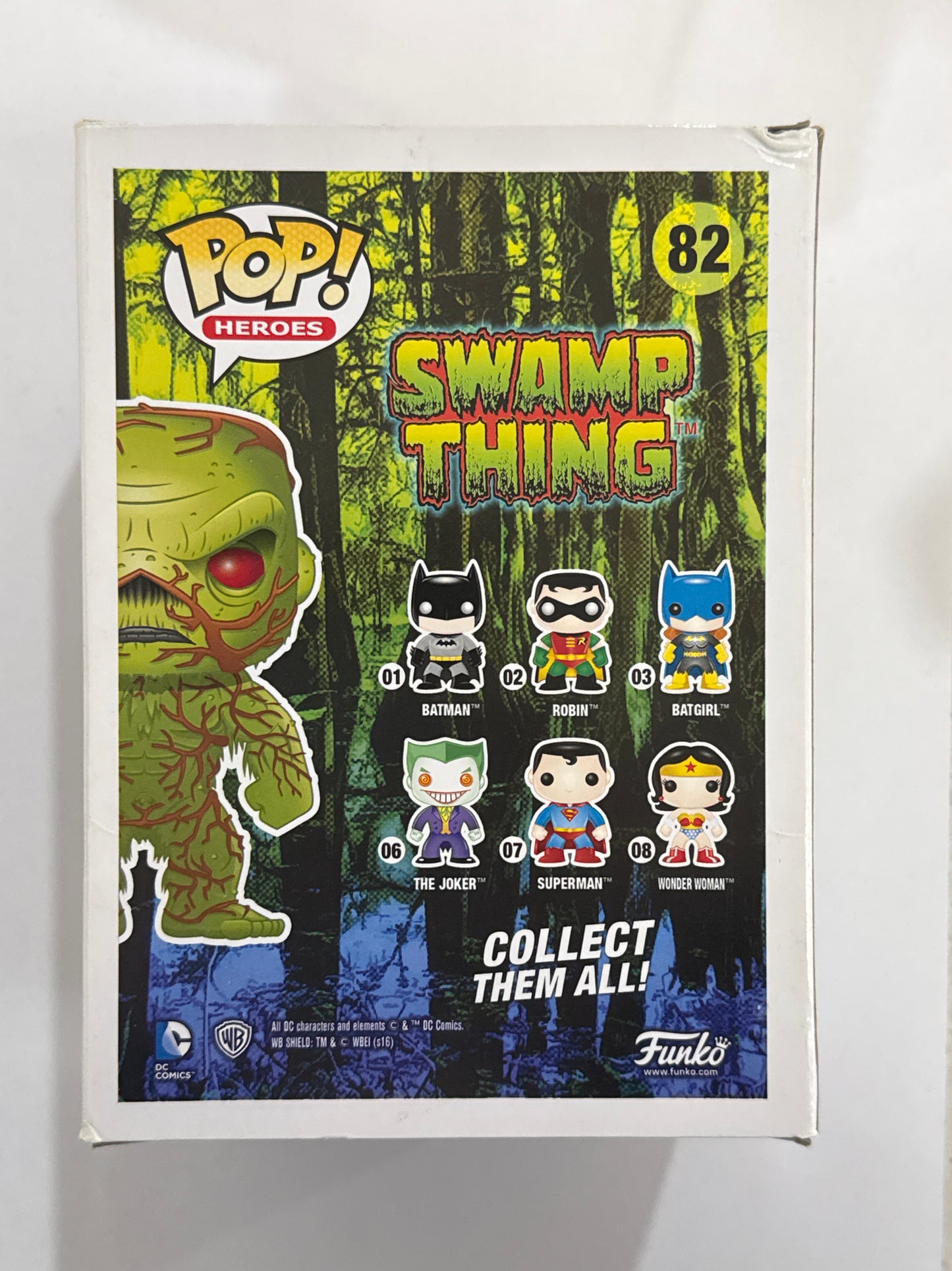 Swamp Thing  - Swamp Thing (Scented) Pop! Vinyl #82