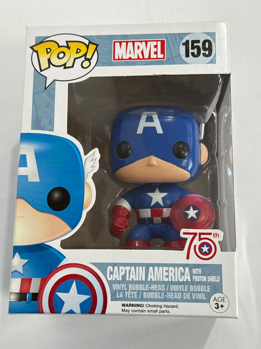 Captain America with Photon Sheild Pop! Vinyl #159