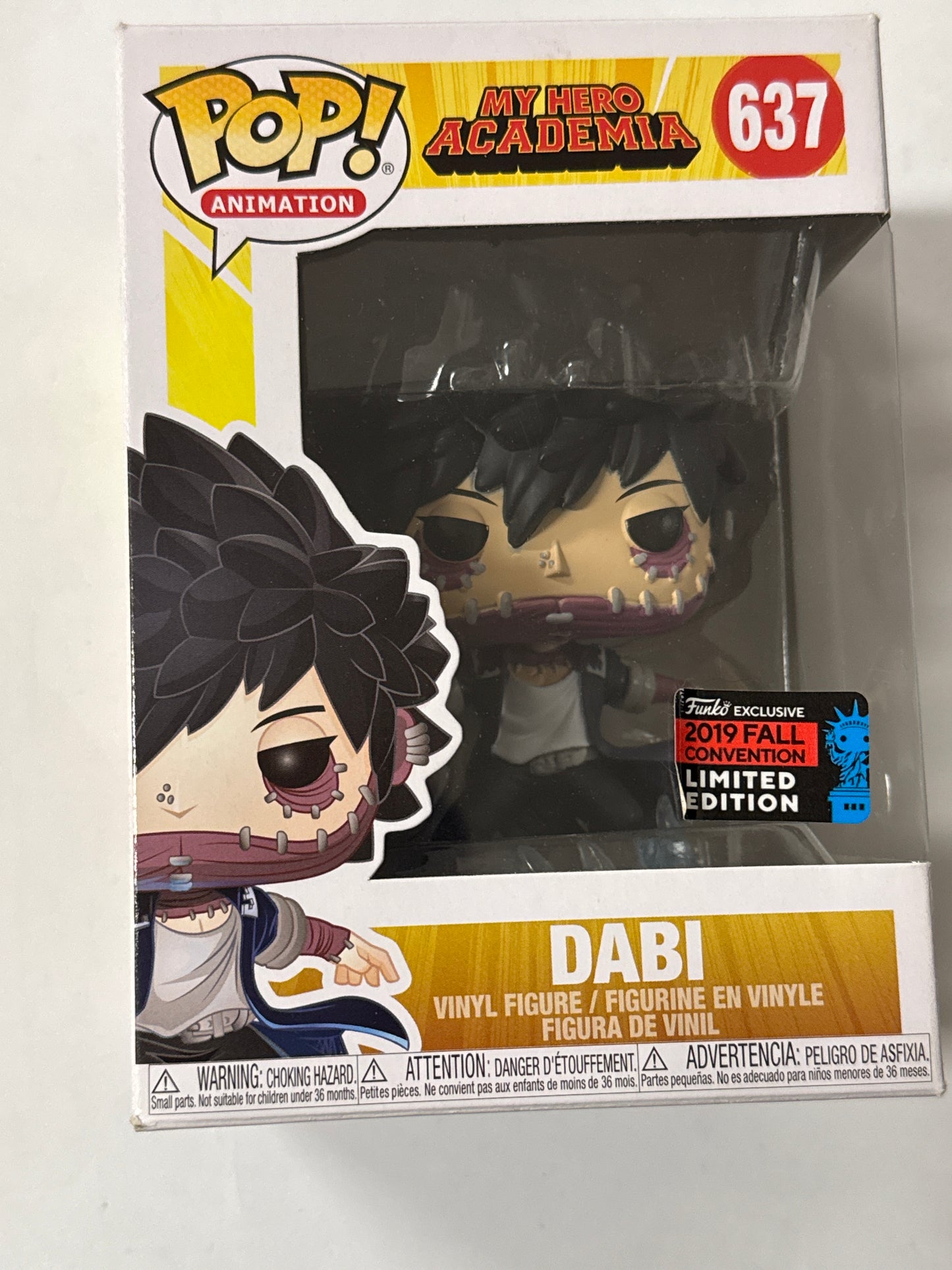 My Hero Academia - Dabi 2019 NYCC Summer Convention Exclusive Pop! Vinyl #637
