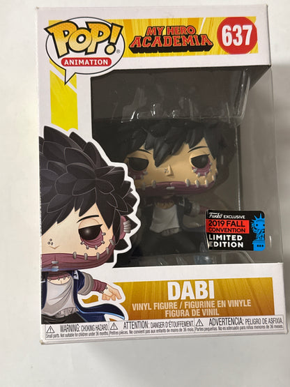 My Hero Academia - Dabi 2019 NYCC Summer Convention Exclusive Pop! Vinyl #637