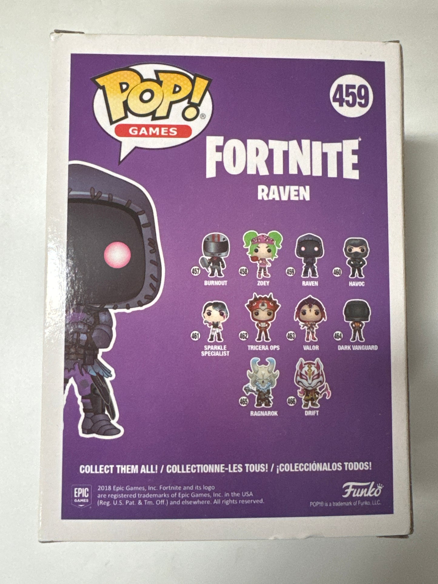 Fortnite - Raven Pop! Vinyl #459