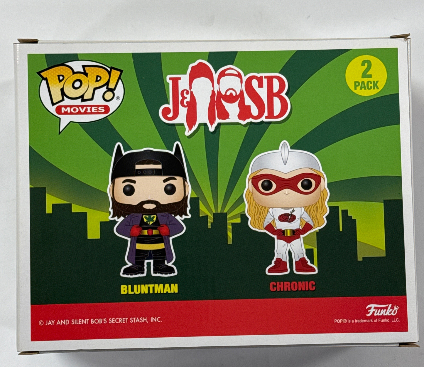 Jay And Silent Bob - Bluntman & Chronic NYCC 2019 Exclusive Pop! Vinyl 2-pack