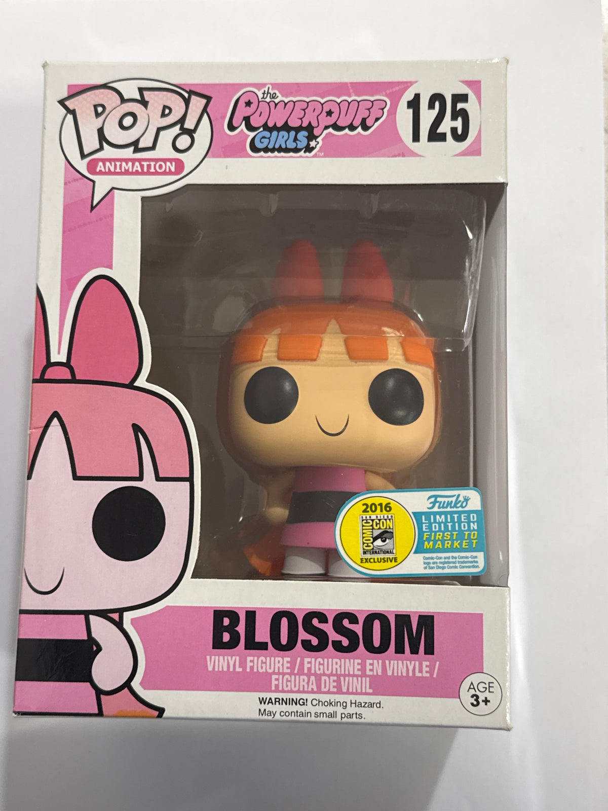 The Powerpuff Girls - Blossom 2016 SDCC Exclusive Pop! Vinyl #125