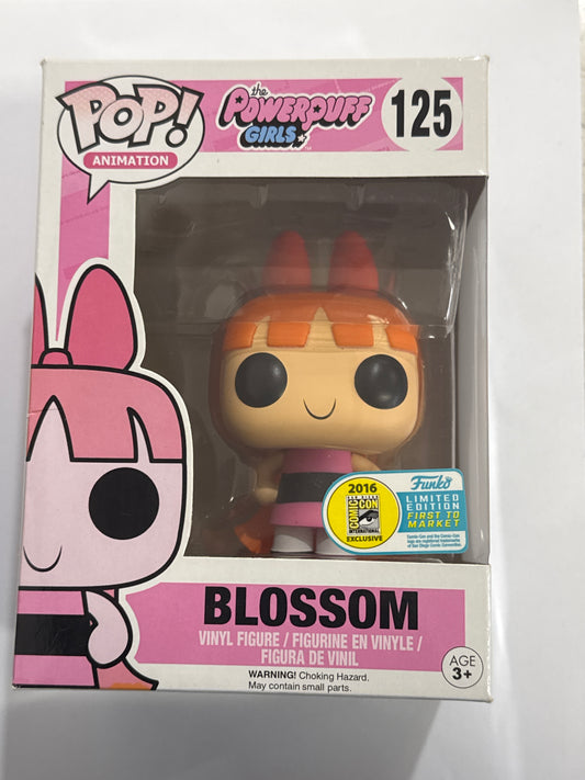 The Powerpuff Girls - Blossom 2016 SDCC Exclusive Pop! Vinyl #125