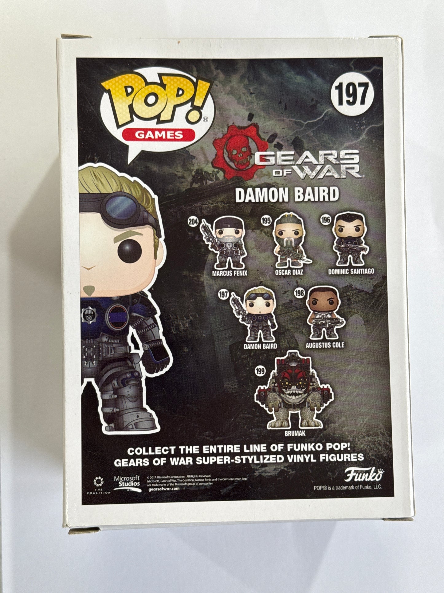 Gears of War - Damon Baird Pop! Vinyl #197