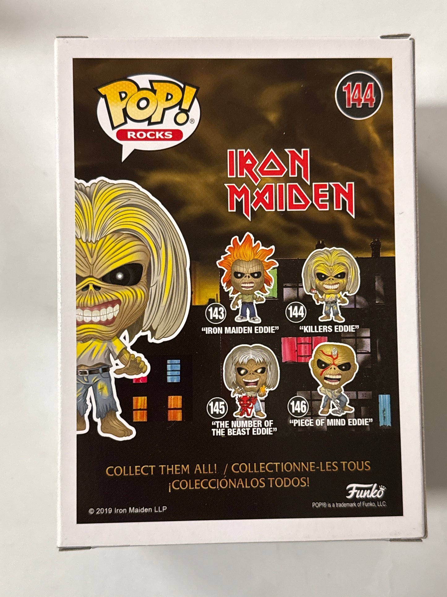 Iron Maiden - Killers Skeleton Eddie Pop! Vinyl #144