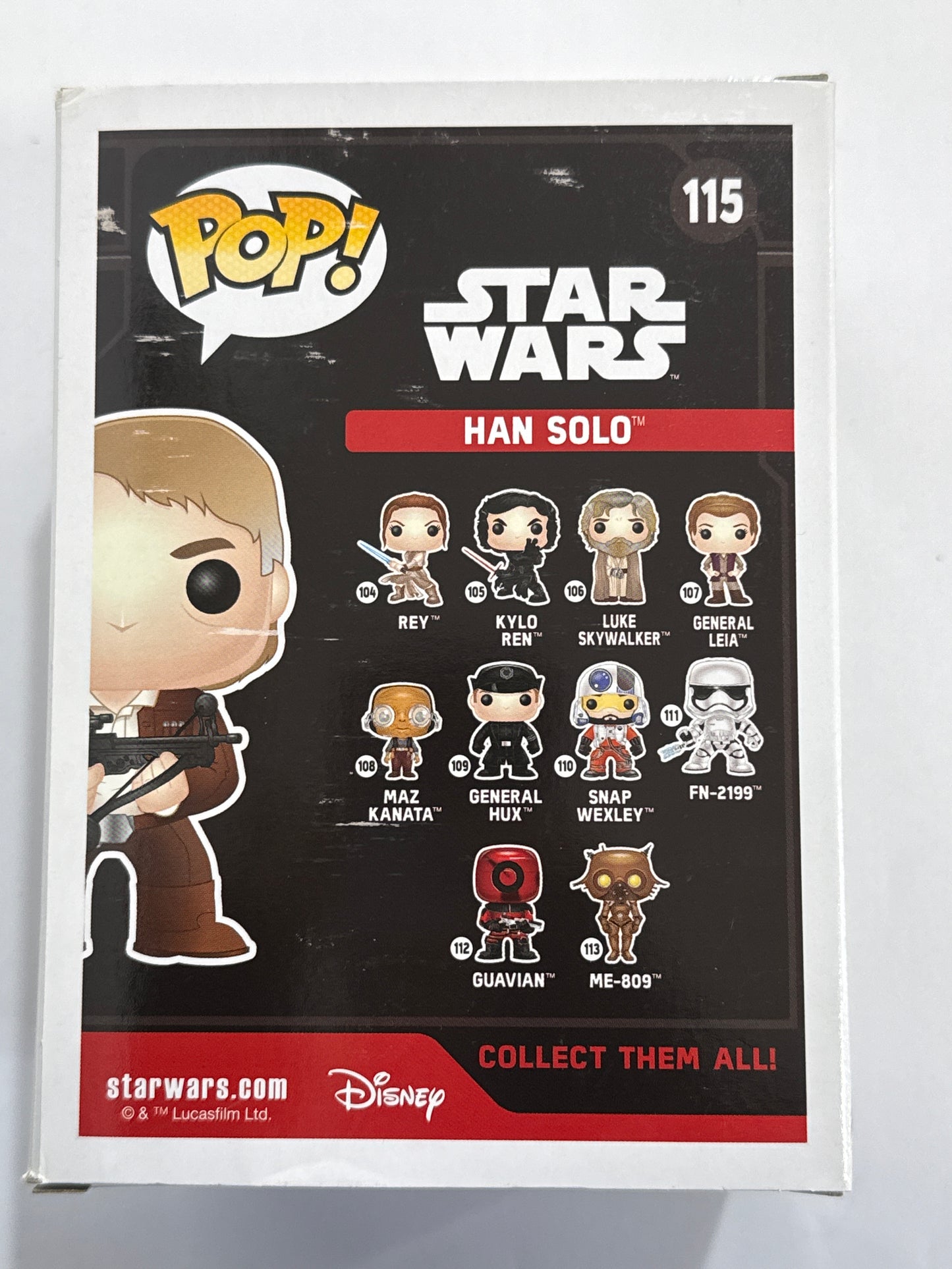 Star Wars - Han Solo (w/ Bowcaster) Pop! Vinyl #115