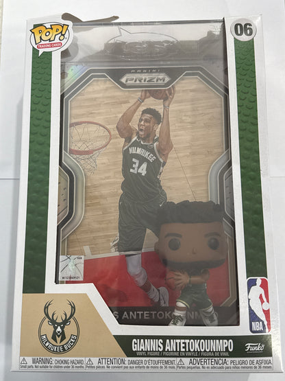NBA - Giannis Antetokounmpo Pop! Trading Card #06