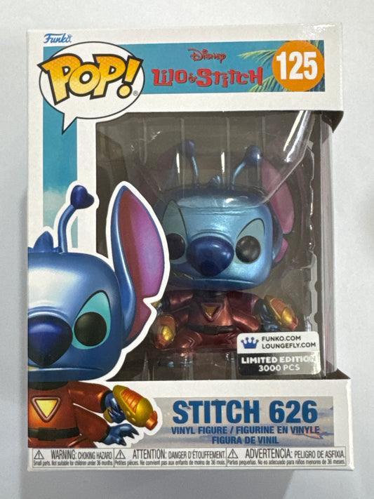 Lilo & Stitch - Stitch 626 (Metallic) Pop Vinyl #125