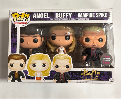 Buffy the Vampire Slayer -  Buffy, Angel and Vampire Spike 3 Pack Pop Vinyl
