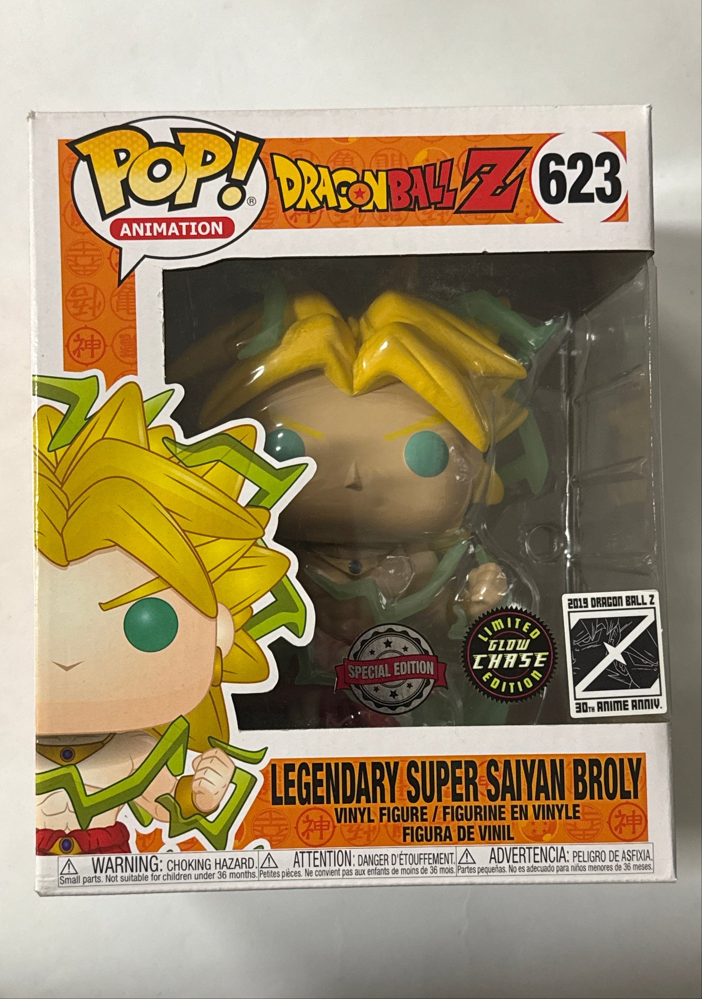 Dragon Ball Z - Legendary Super Saiyan Broly 6" CHASE Pop! Vinyl #623