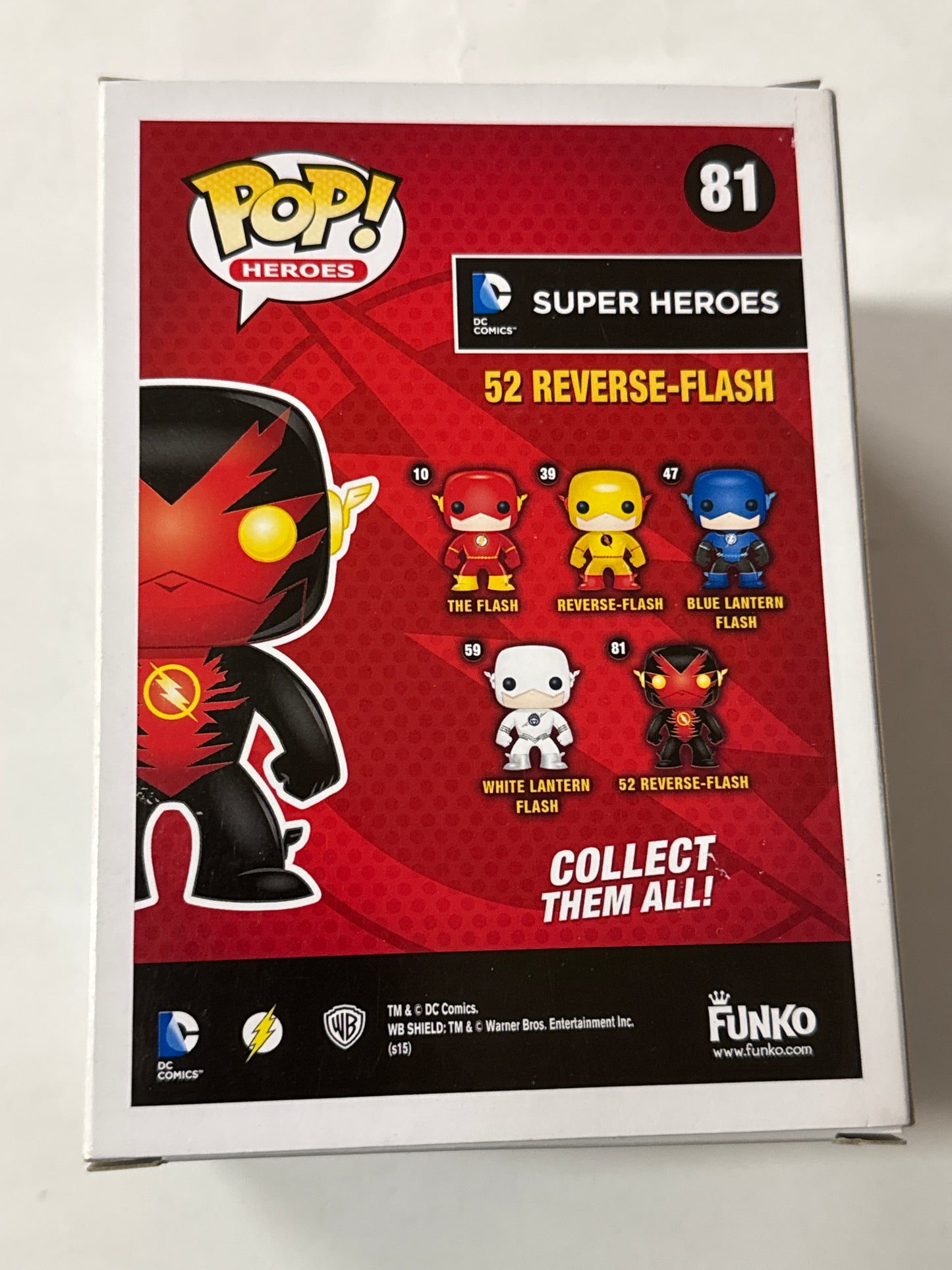 DC Super Heroes - 52 Reverse Flash Pop Vinyl #81