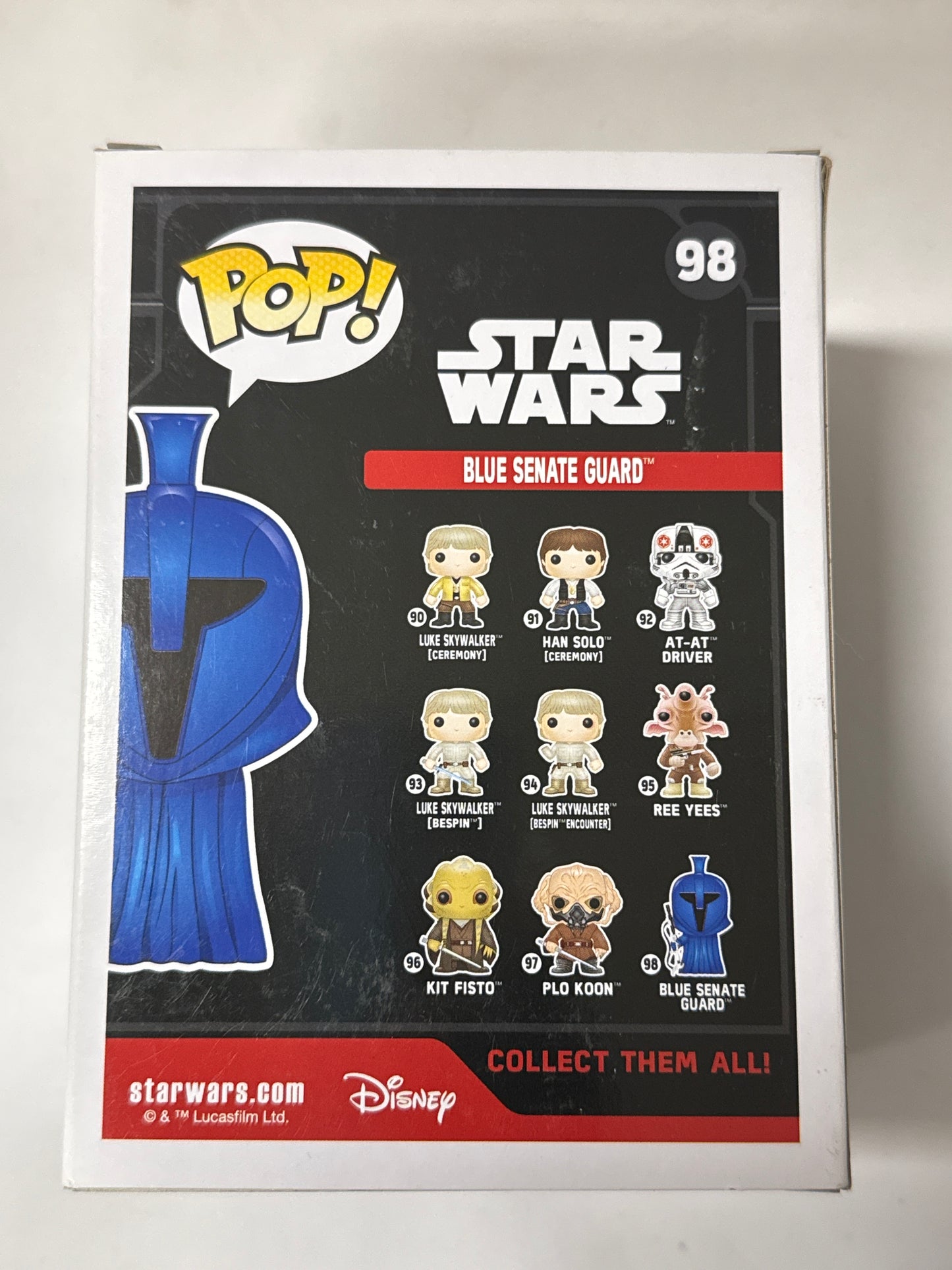 Star Wars - Blue Senate Guard Pop Vinyl #98