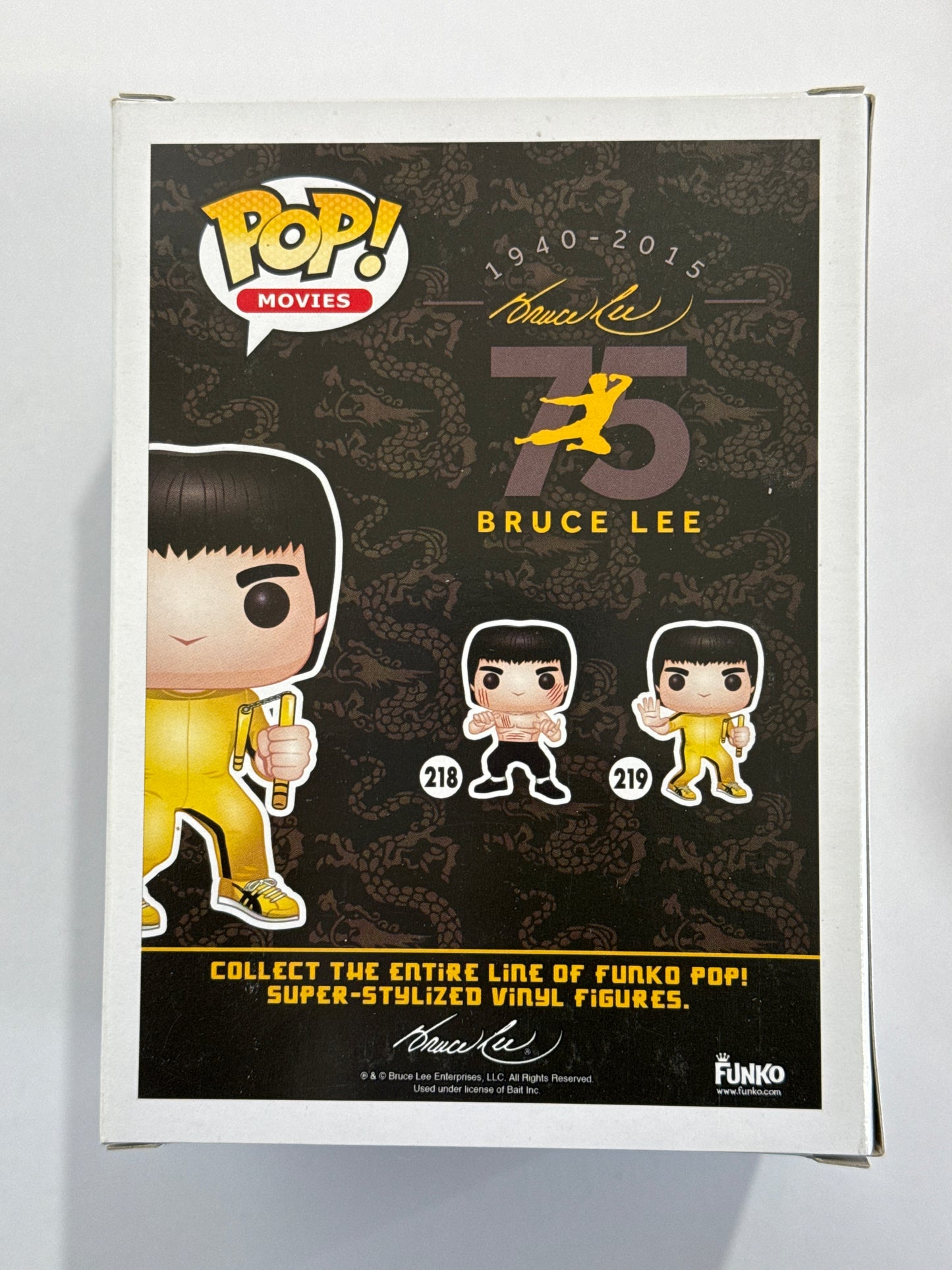 Bruce Lee - Bruce Lee Game of Death US Exclusive POP! Vinyl #219