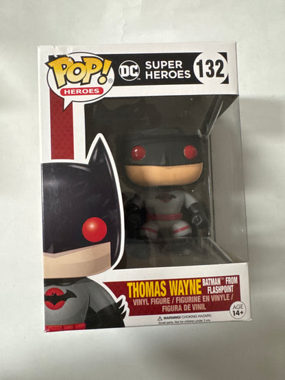 DC Comics - Thomas Wayne Batman Flashpoint US Exclusive Pop! Vinyl #132