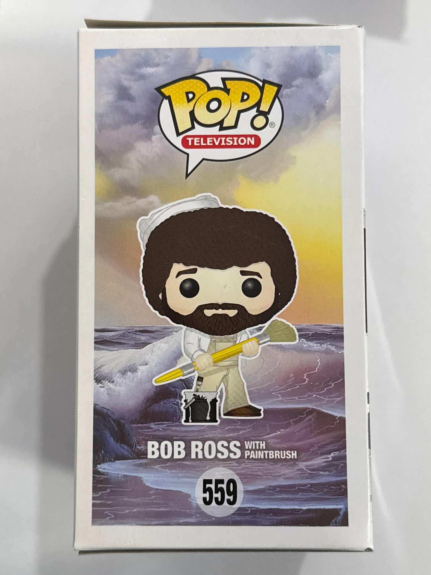 The Joy of Painting - Bob Ross with Paintbrush Pop! Vinyl #559