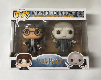Harry Potter - Harry Potter & Lord Voldemort 2 Pack Pop! Vinyl