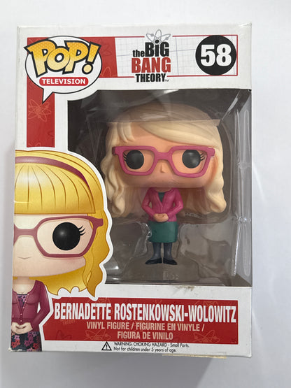 The Big Bang Theory - Bernadette Rostenkowski-Wolowitz Pop Vinyl #58