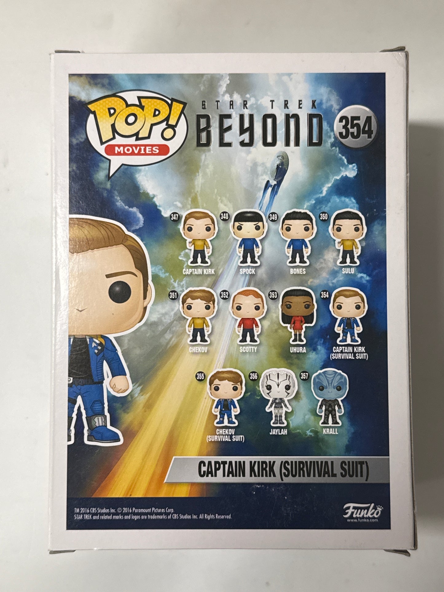 Star Trek Beyond - Captain Kirk (Survival Suit) Pop! Vinyl #354