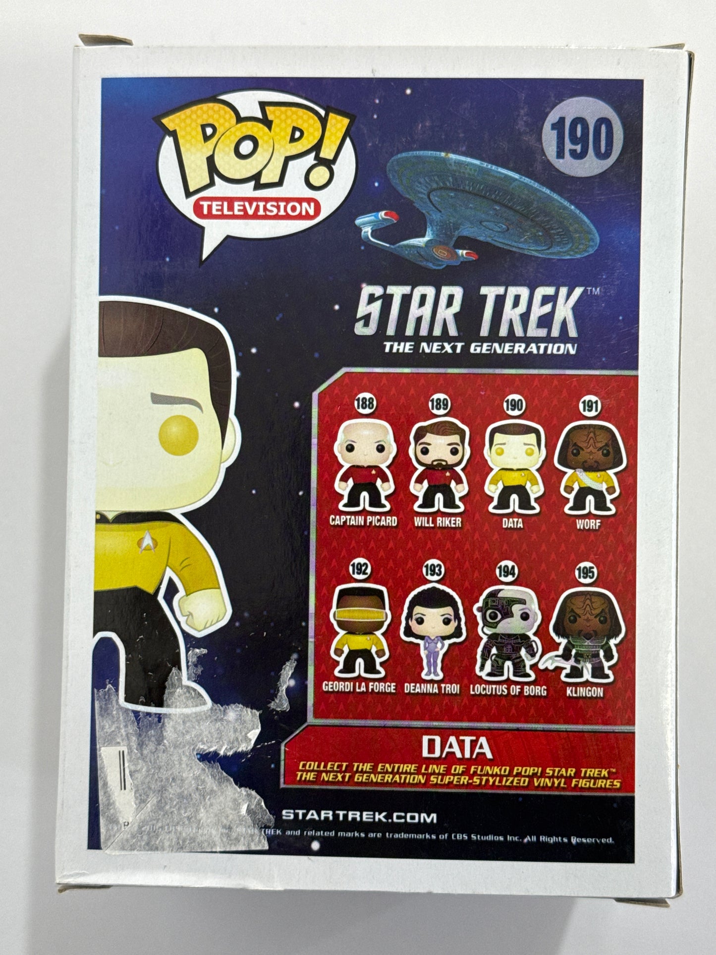 Star Trek - Data Pop Vinyl #190