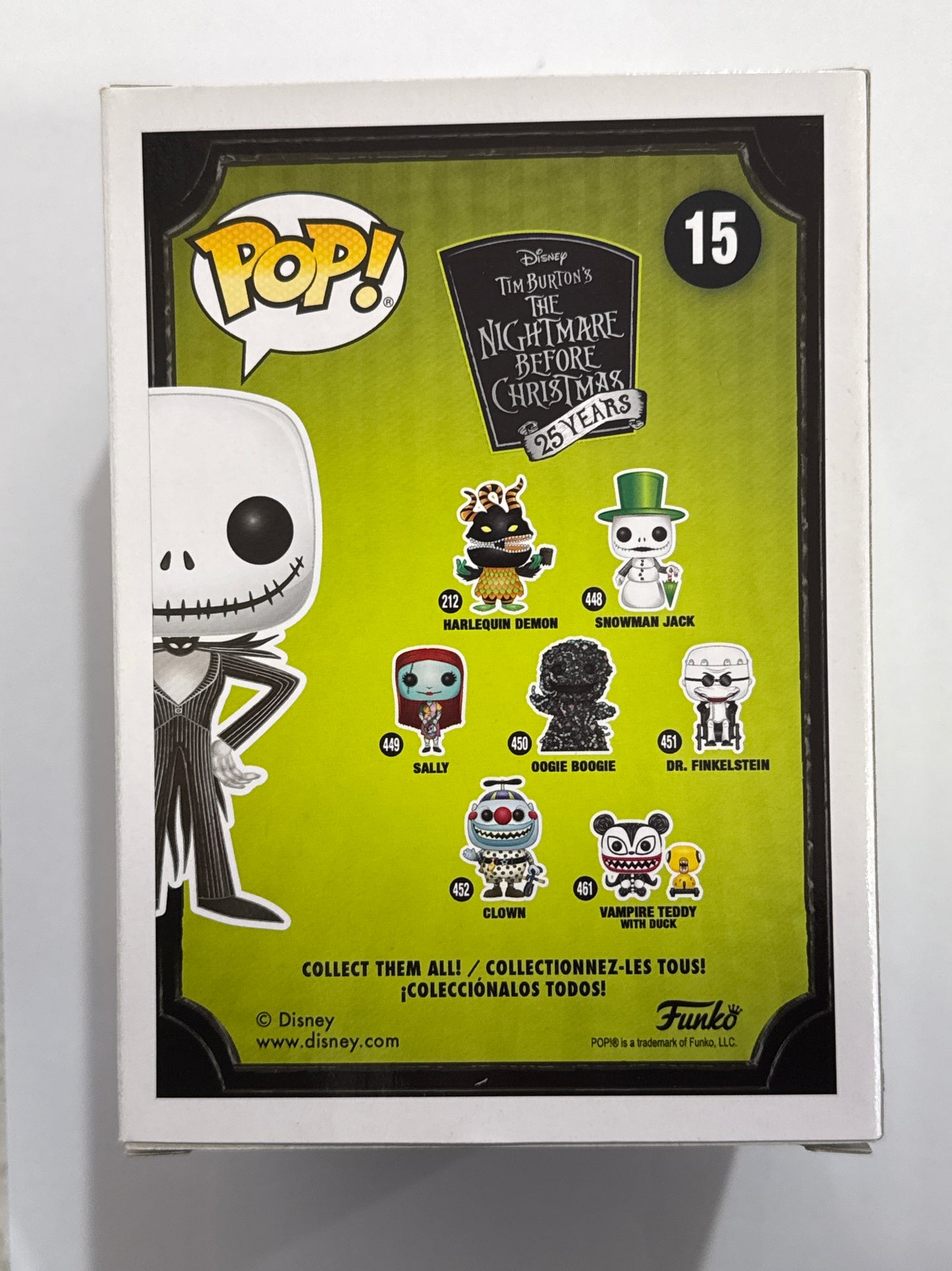 The Nightmare Before Christmas - Jack Skellington Diamond Glitter Pop! Vinyl  #15