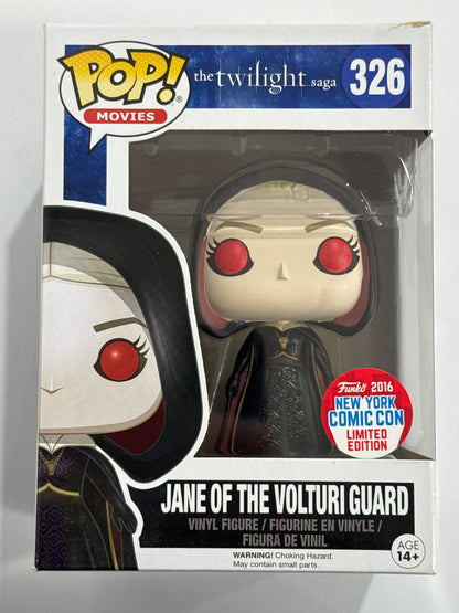 The Twilight Saga - Jane Volturi (Hooded) 2016 NYCC Exclusive POP! Vinyl #326