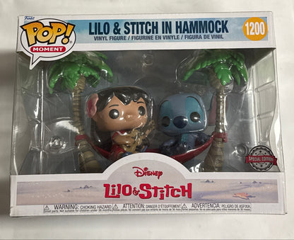Lilo & Stitch - Lilo and Stitch in Hammock US Exclusive Pop! Moment #1200