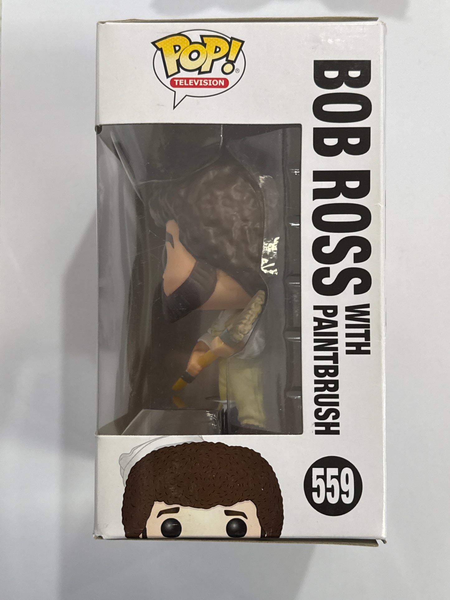 The Joy of Painting - Bob Ross with Paintbrush Pop! Vinyl #559