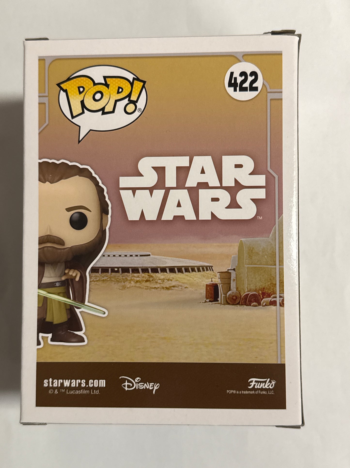 Star Wars: Across the Galaxy - Qui-Gon Jinn US Exclusive Pop! Vinyl #422