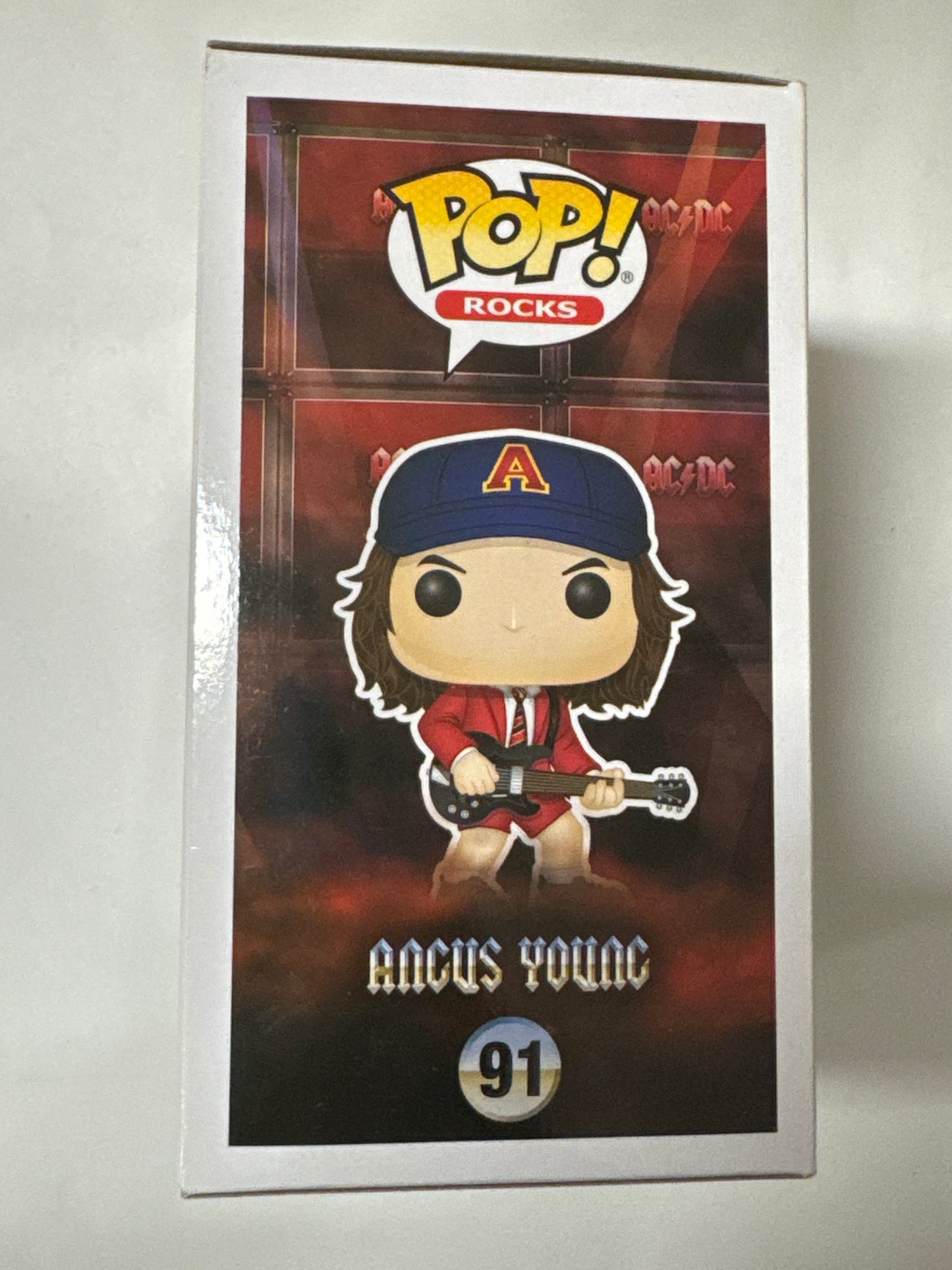 AC/DC - Angus Young Red Jacket US Exclusive Pop! Vinyl #91